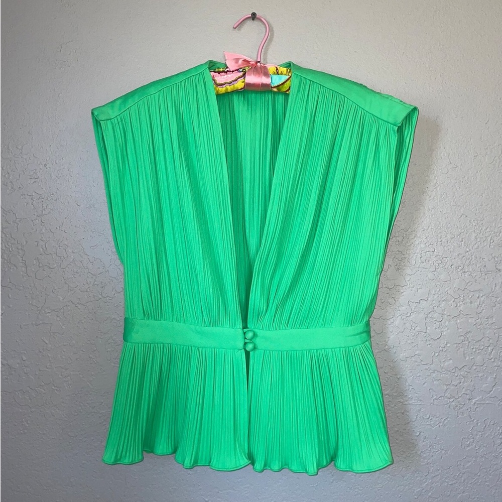 Vintage 70s Ribbed Blouse